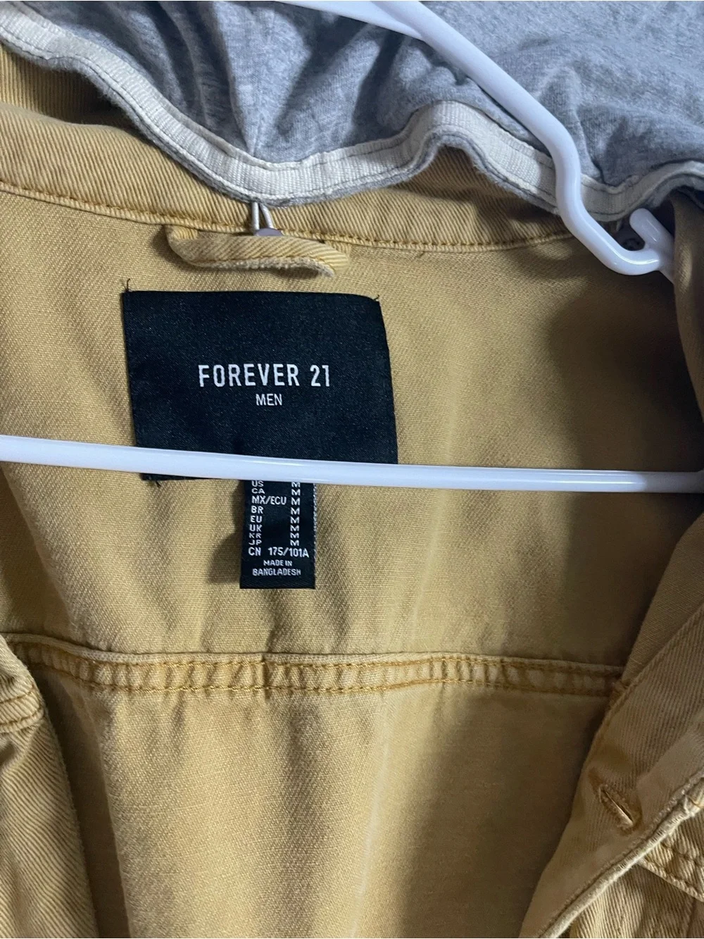 Forever 21 Tan Bomber Jacket